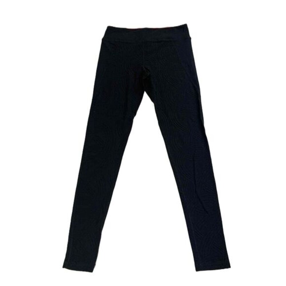 Trina Turk Recreation Leggings Womens Size Small Black Textured